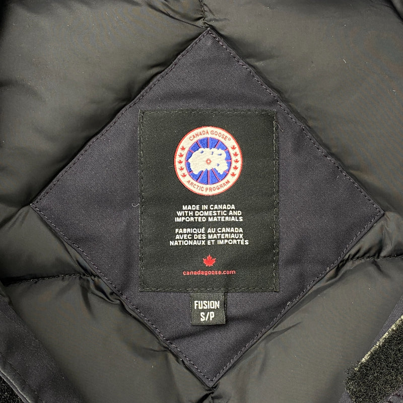 Men's Langford Parka Down Jacket Navy Size S