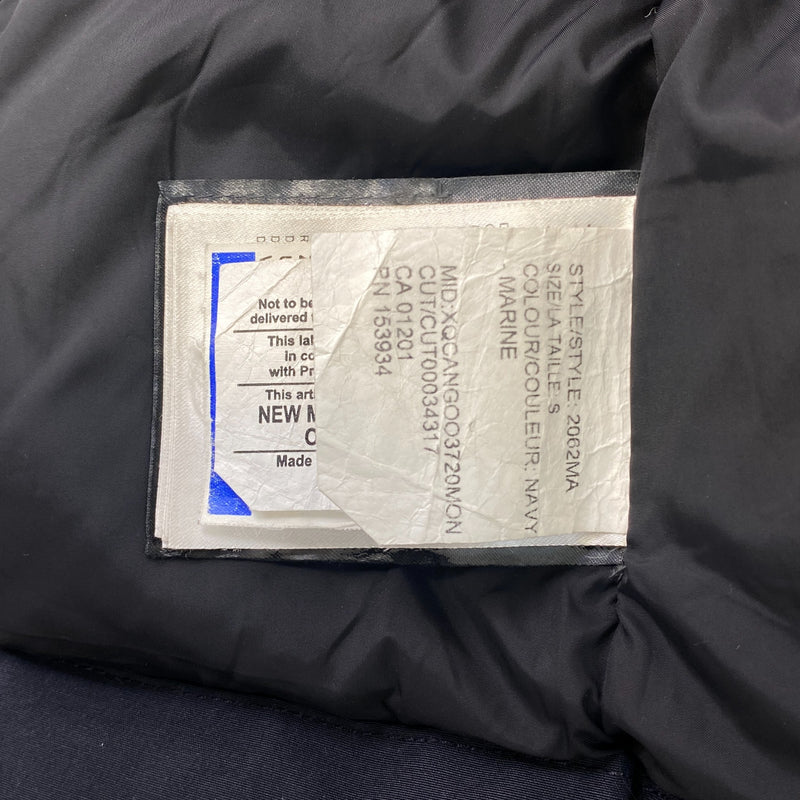 Men's Langford Parka Down Jacket Navy Size S