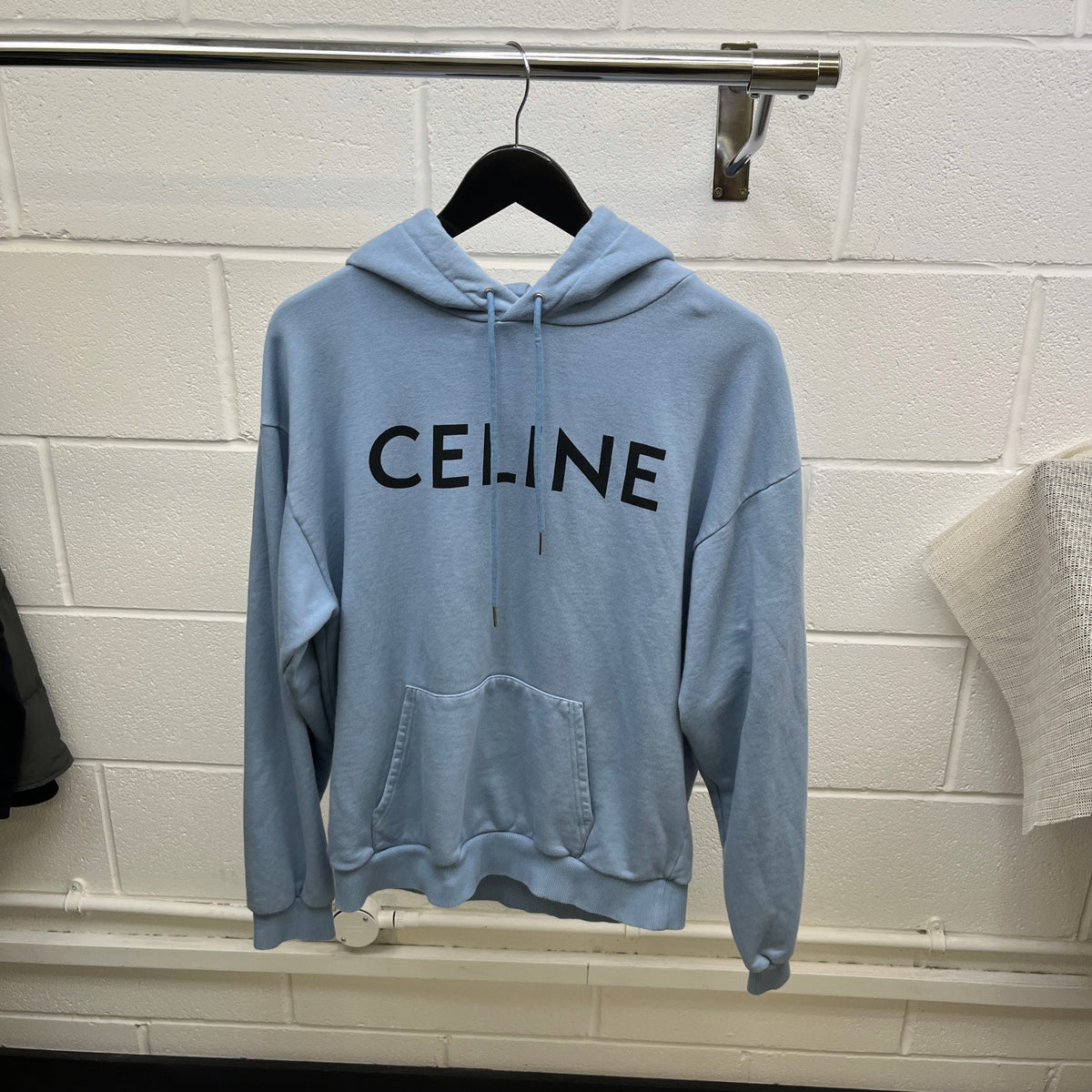 Men's Icon Logo Hoodie Blue Size M - Photo 7