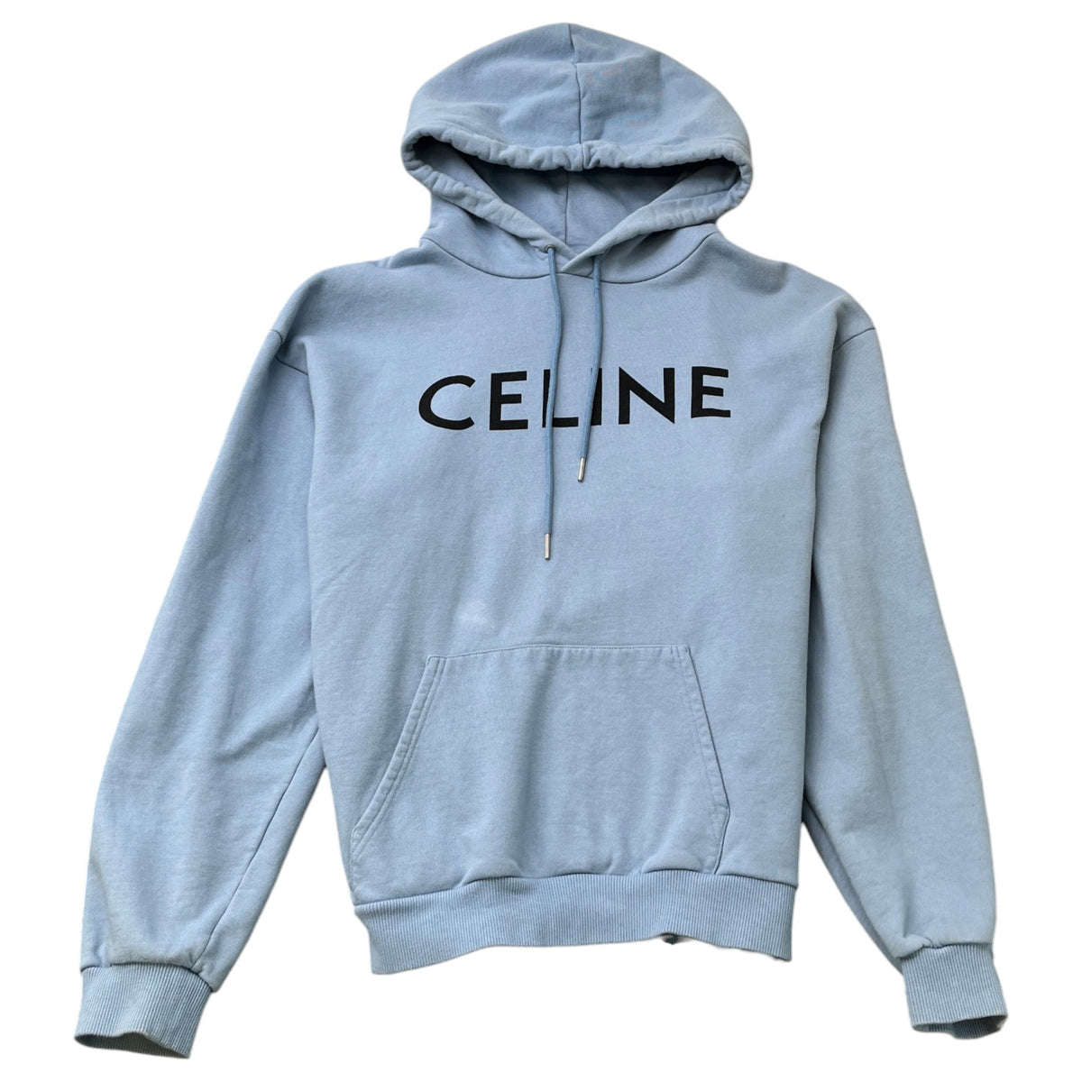 Men's Icon Logo Hoodie Blue Size M - Photo 1