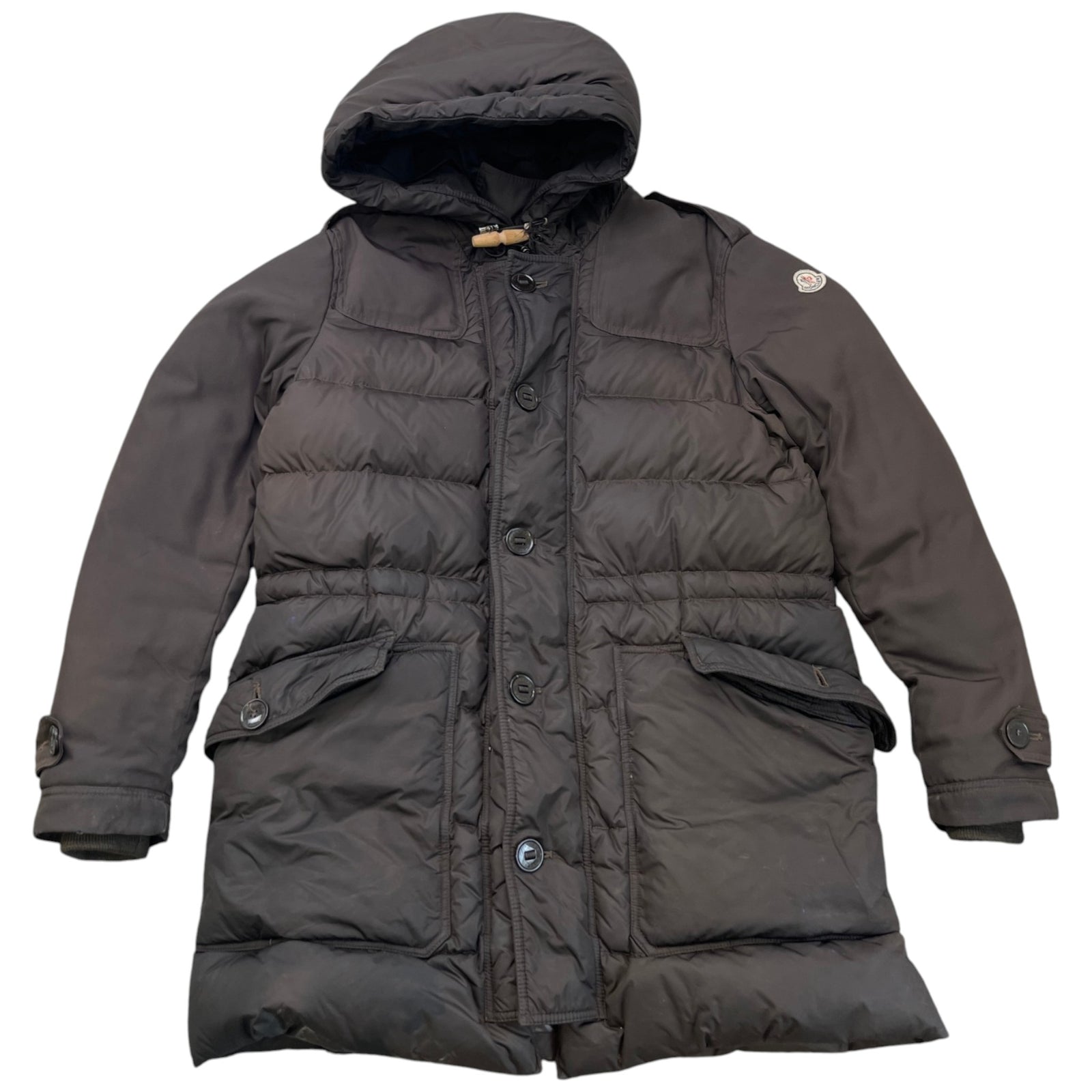 Men's Voiron Down Jacket Brown Size 4 / XL - Photo 1