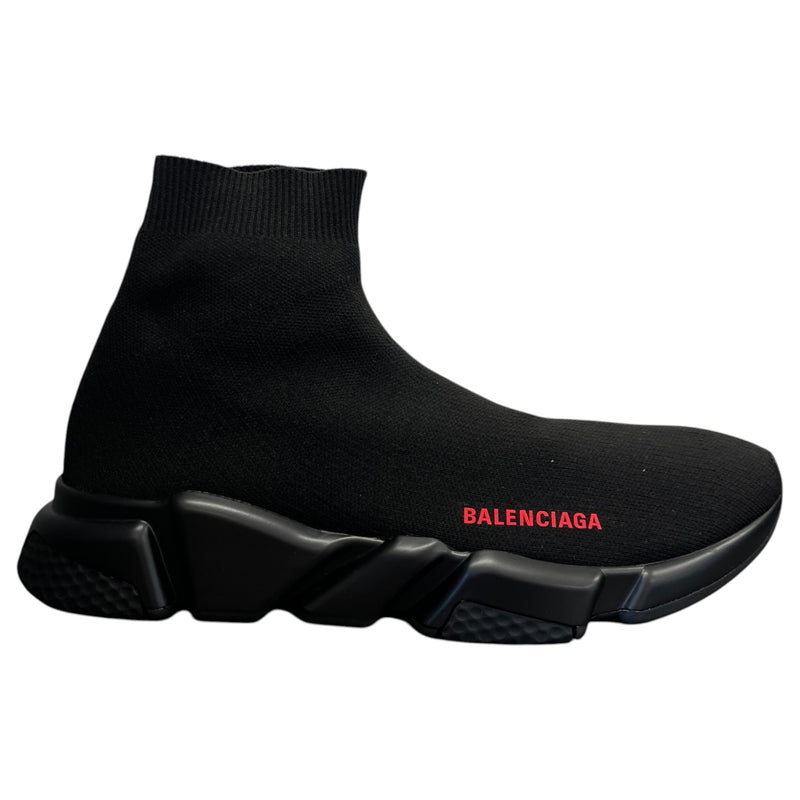 Men's Speed Sock Low Trainers Black Size 9