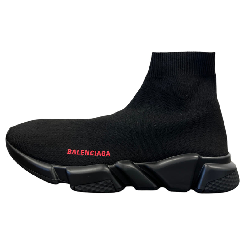 Men's Speed Sock Low Trainers Black Size 9