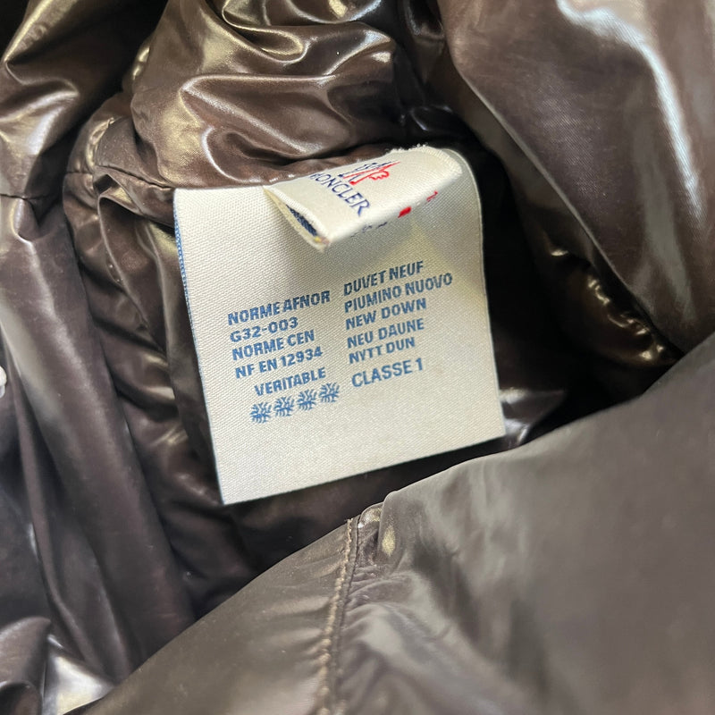 Men's Voiron Down Jacket Brown Size 4 / XL