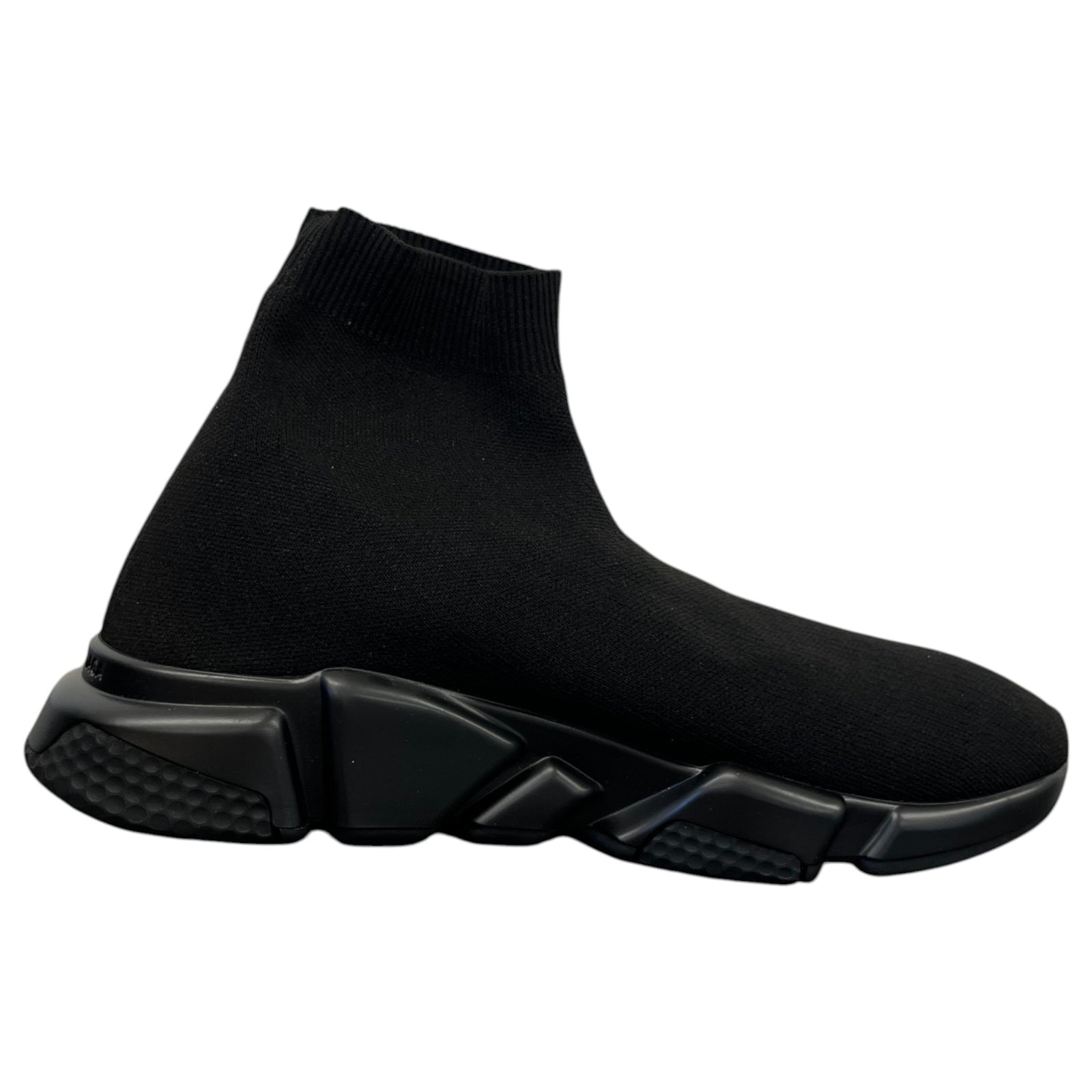Men's Speed Sock Low Trainers Black Size 9 - Photo 4