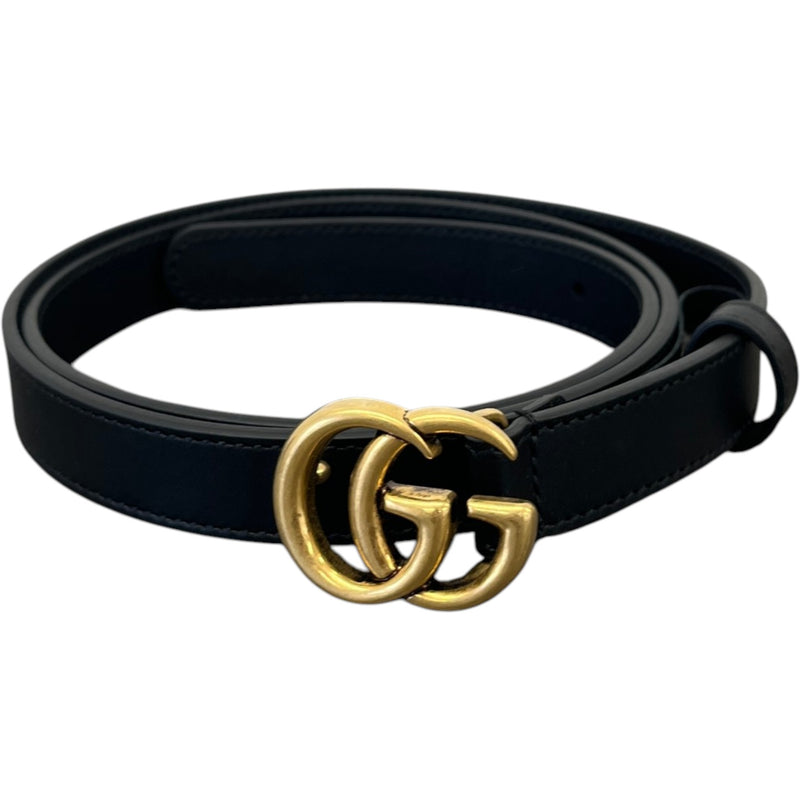 Women's GG Marmont 20mm Belt Black Size W36