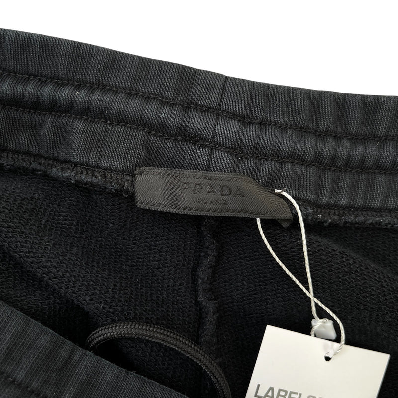 Men's Tab Logo Pocket Joggers Black Size S