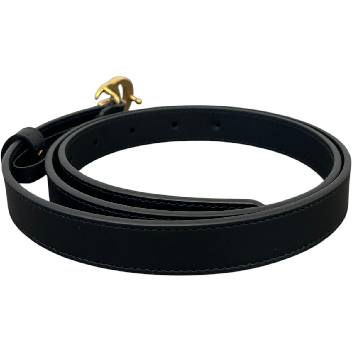 Women's GG Marmont 20mm Belt Black Size W36 - Photo 4