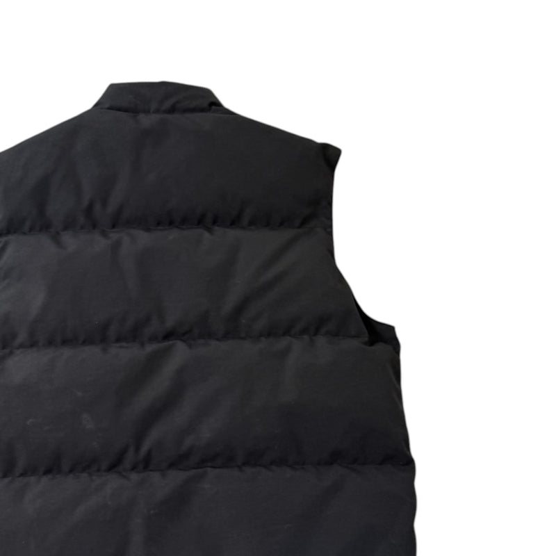 Men's Freestyle Crew Vest Gilet Black Size S