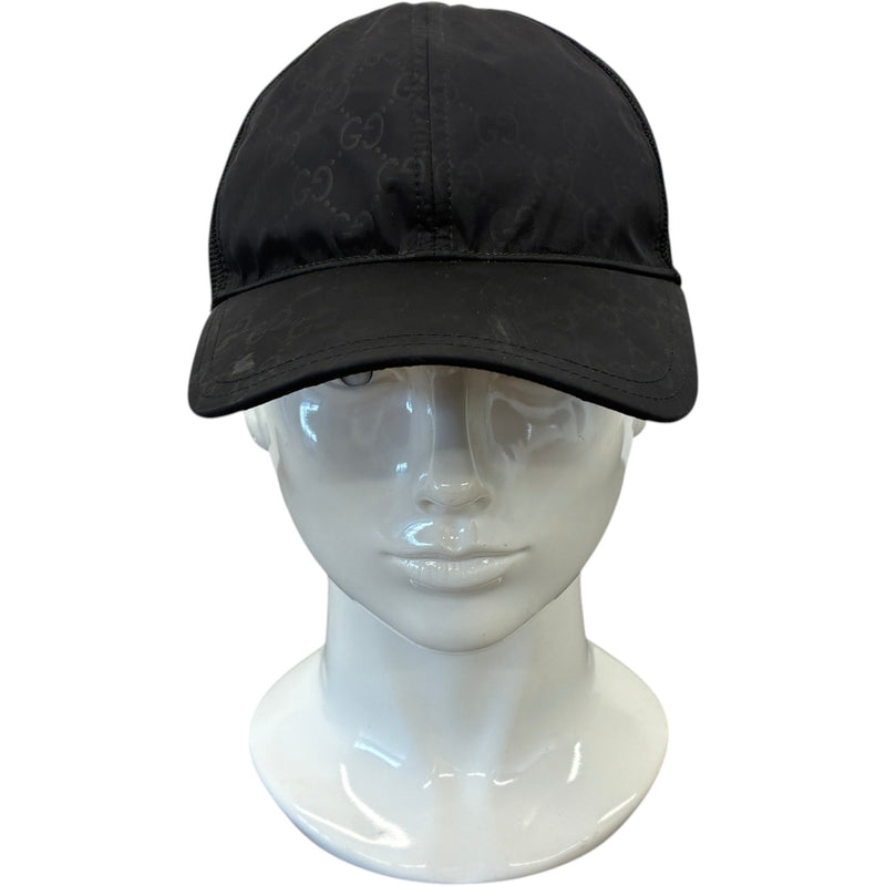Men's GG Supreme Cap Black Size L