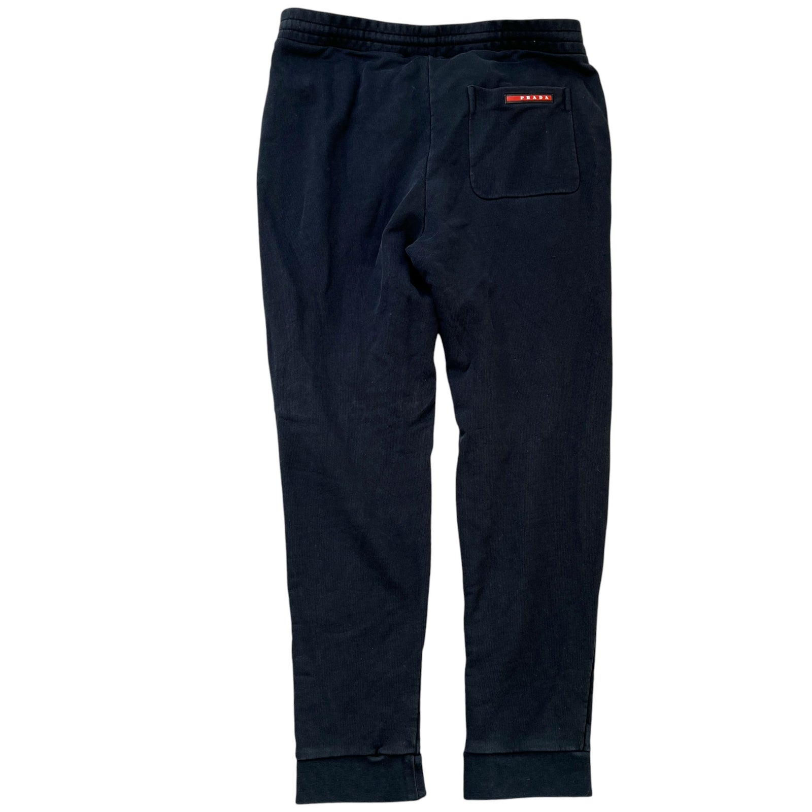 Men's Tab Logo Pocket Joggers Black Size S - Photo 2