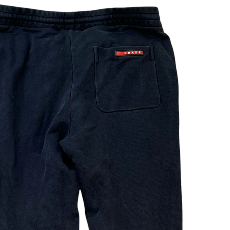 Men's Tab Logo Pocket Joggers Black Size S