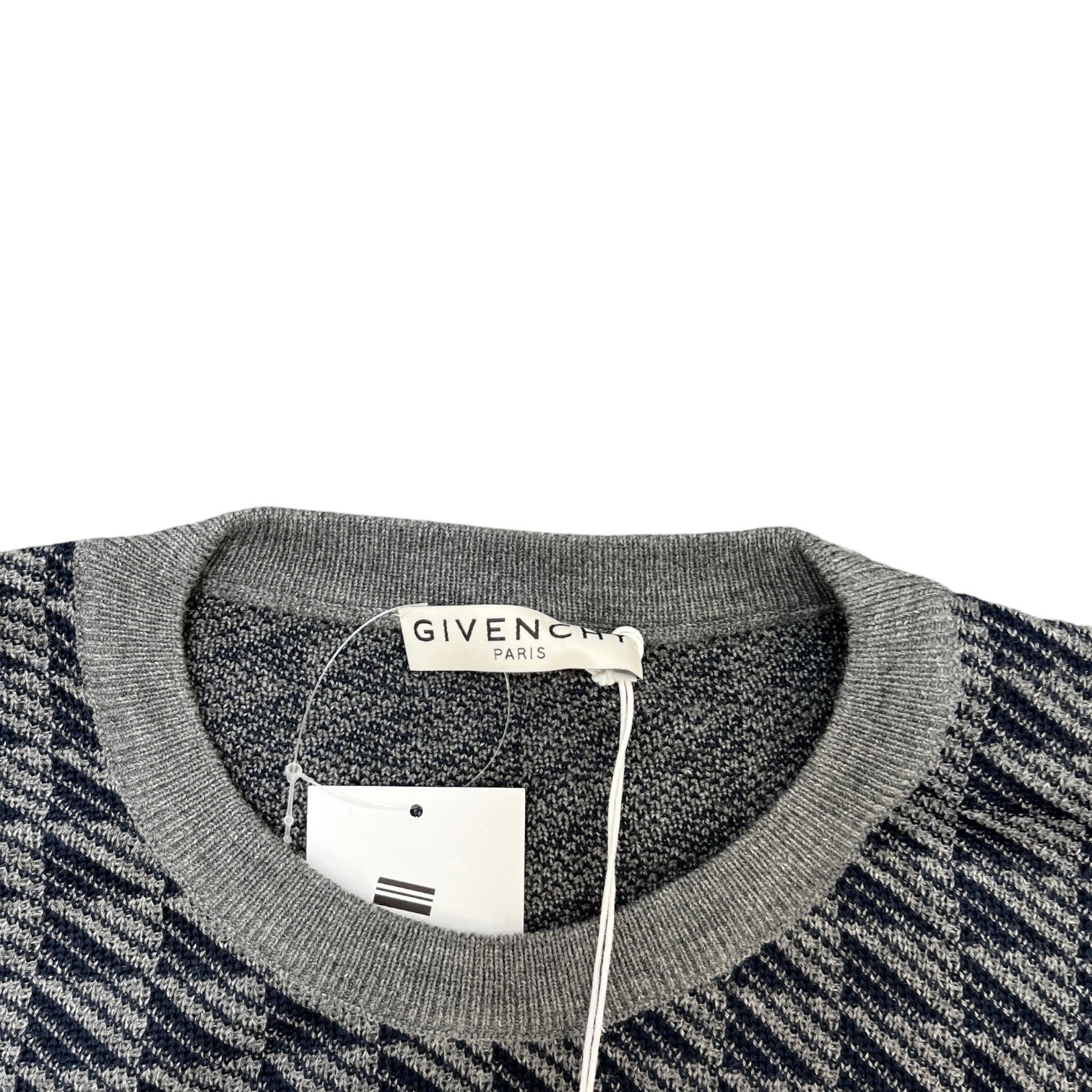 Men's Embroidered Logo Jumper Grey Size XL - Photo 5