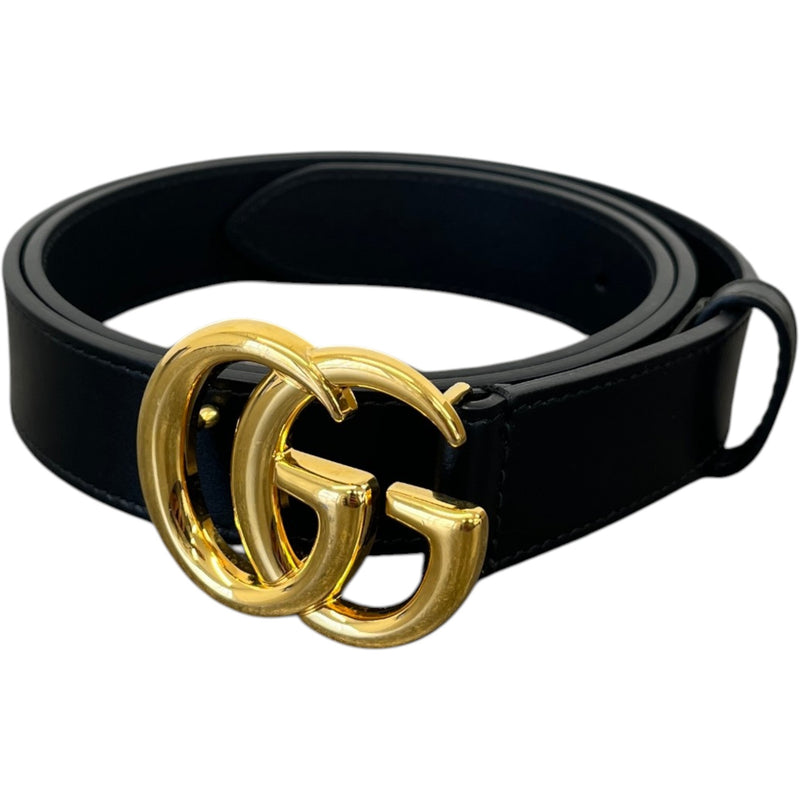 Women's GG Marmont 30mm Belt Black Size W38