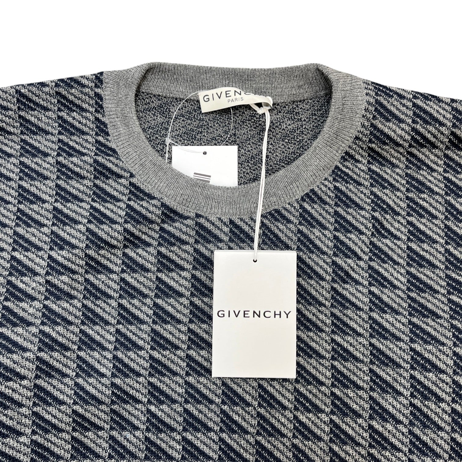Men's Embroidered Logo Jumper Grey Size XL - Photo 6