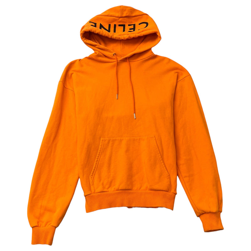 Men's Logo Hoodie Orange Size XS