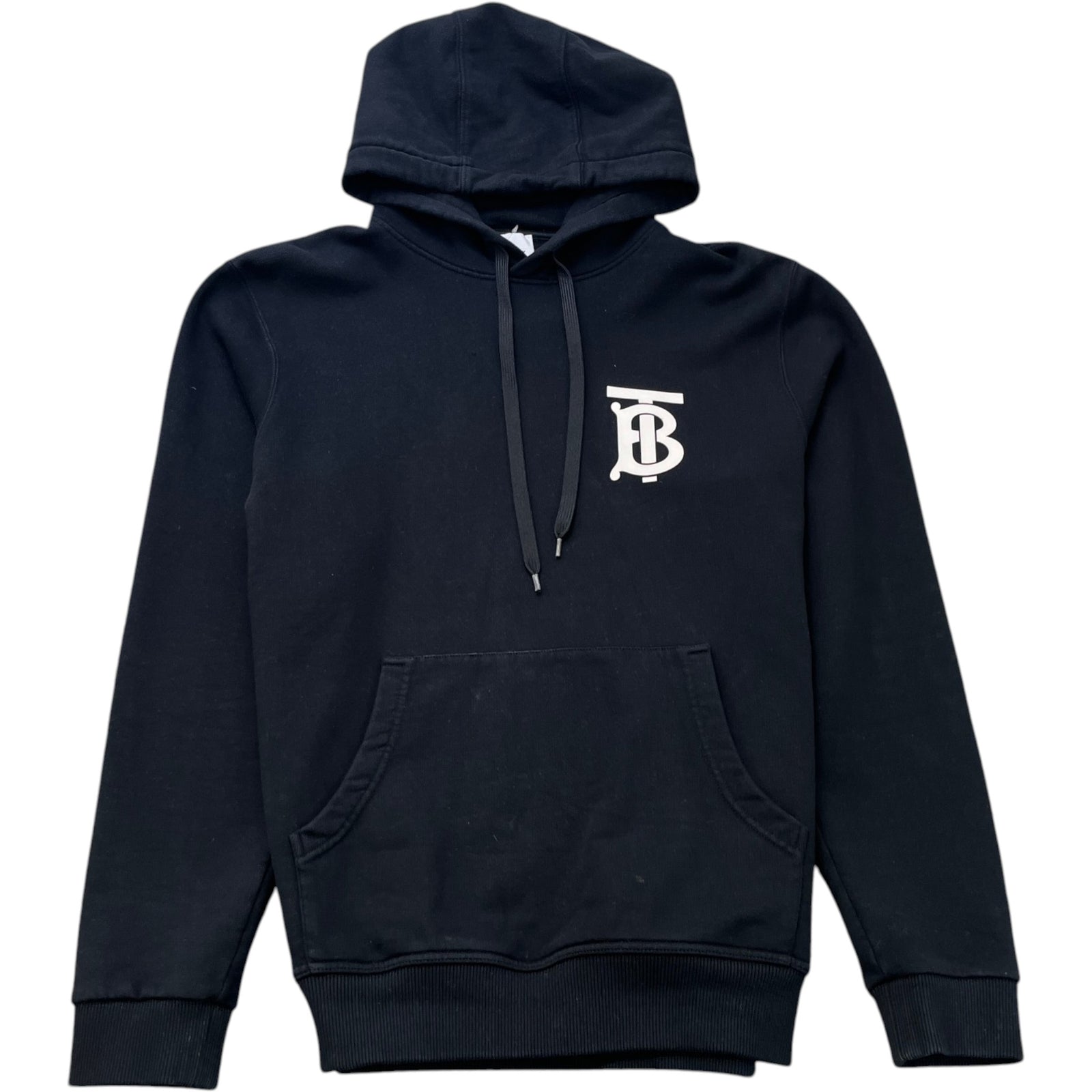 Men's Tb Logo Print Hoodie Black Size M - Photo 1
