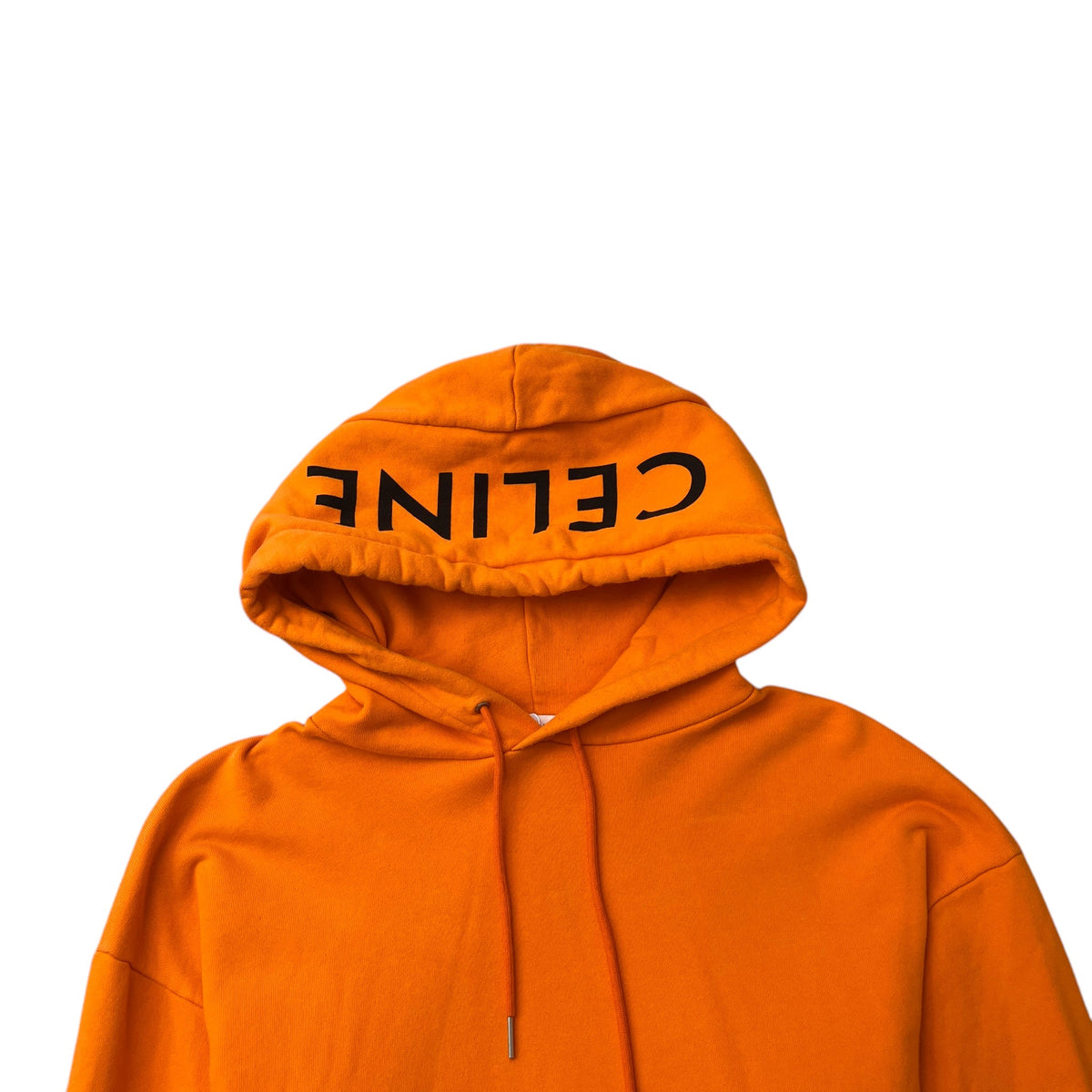 Men's Logo Hoodie Orange Size XS - Photo 5