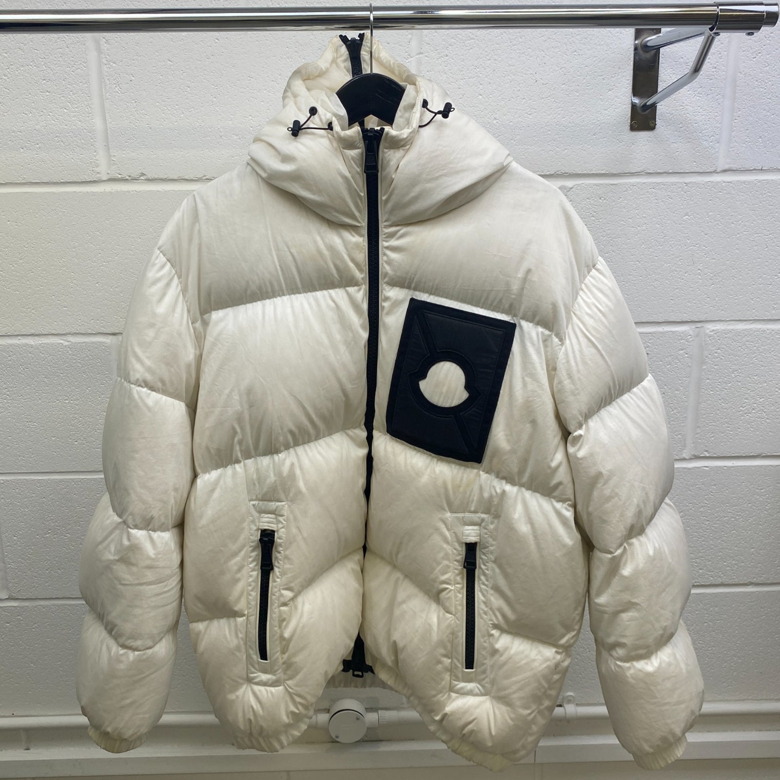 Men's Treshers Down Jacket White Size 3 / L - Photo 7
