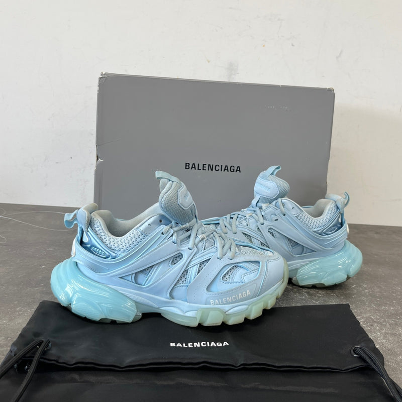 Women's Track Low Trainers Blue Size UK 4 / EU 37