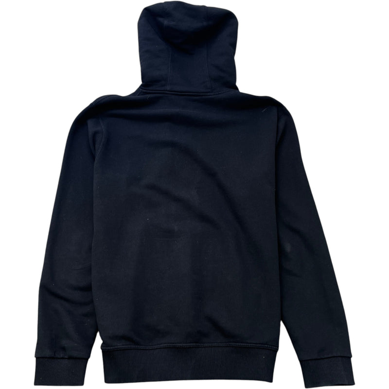 Men's Tb Logo Print Hoodie Black Size M