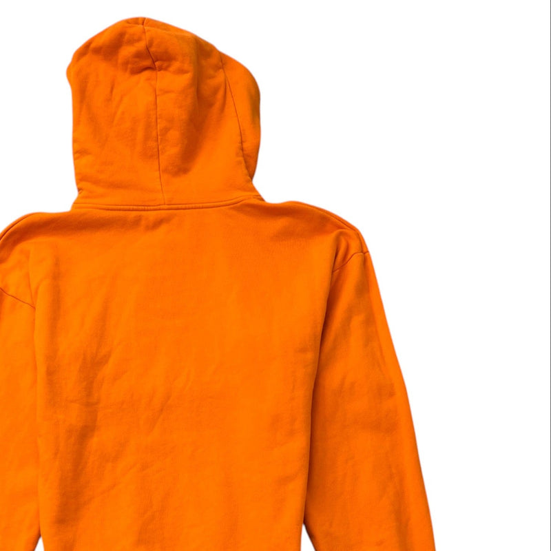 Men's Logo Hoodie Orange Size XS