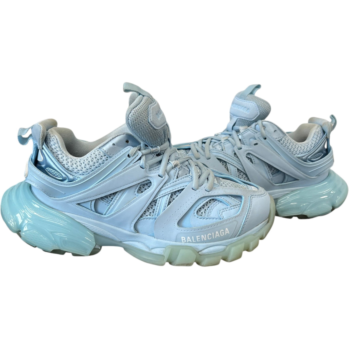 Women's Track Low Trainers Blue Size UK 4 / EU 37 - Photo 3