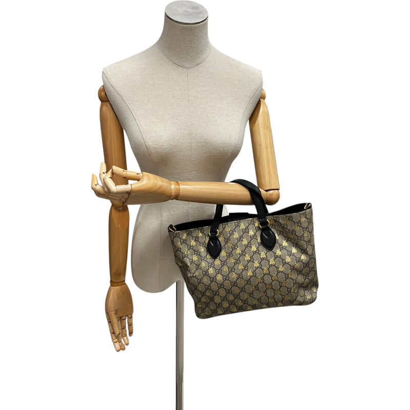 Women's Gg Supreme Bee Bag Beige