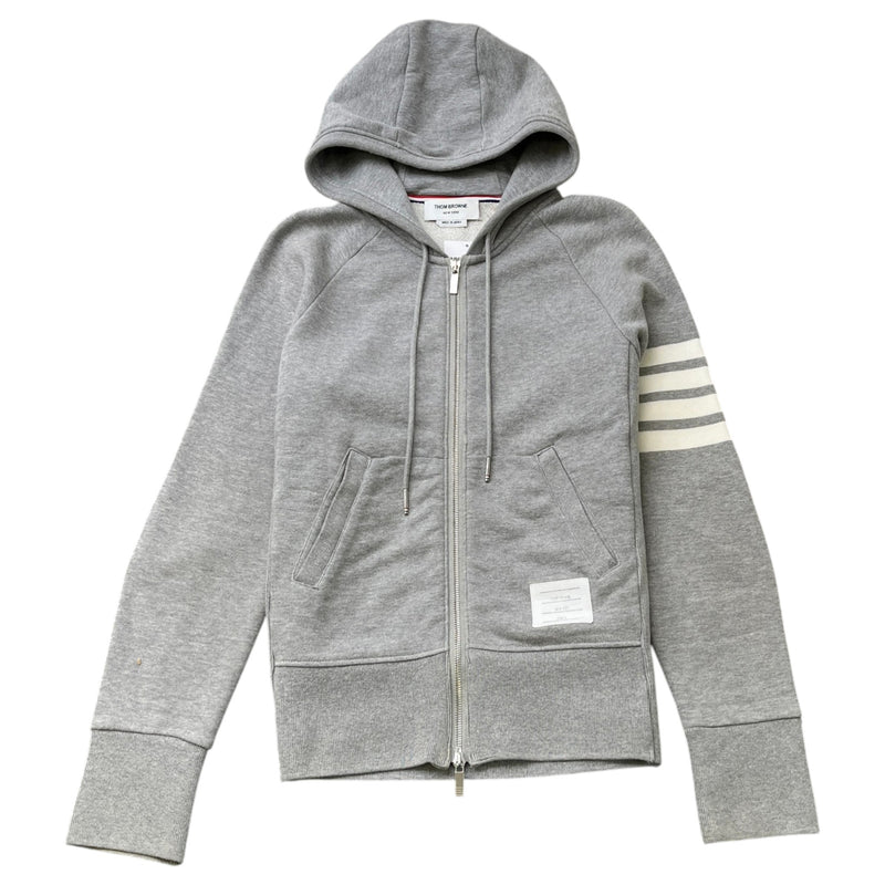 Men's Loopback Hoodie Grey Size M
