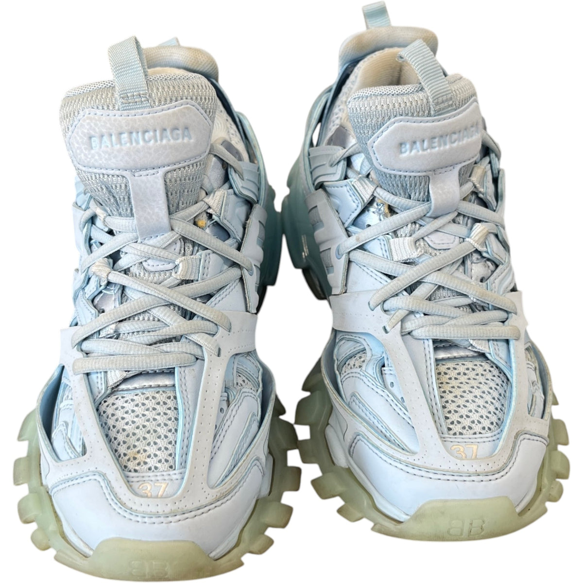 Women's Track Low Trainers Blue Size UK 4 / EU 37 - Photo 6