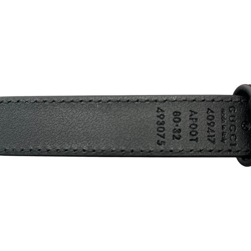 Women's GG Marmont 20mm Belt Black Size W32