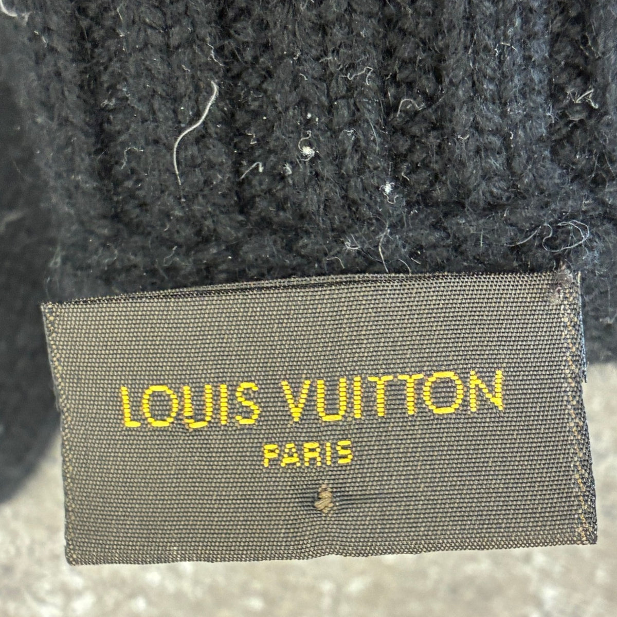 Men's Damier Gloves Black - Photo 7