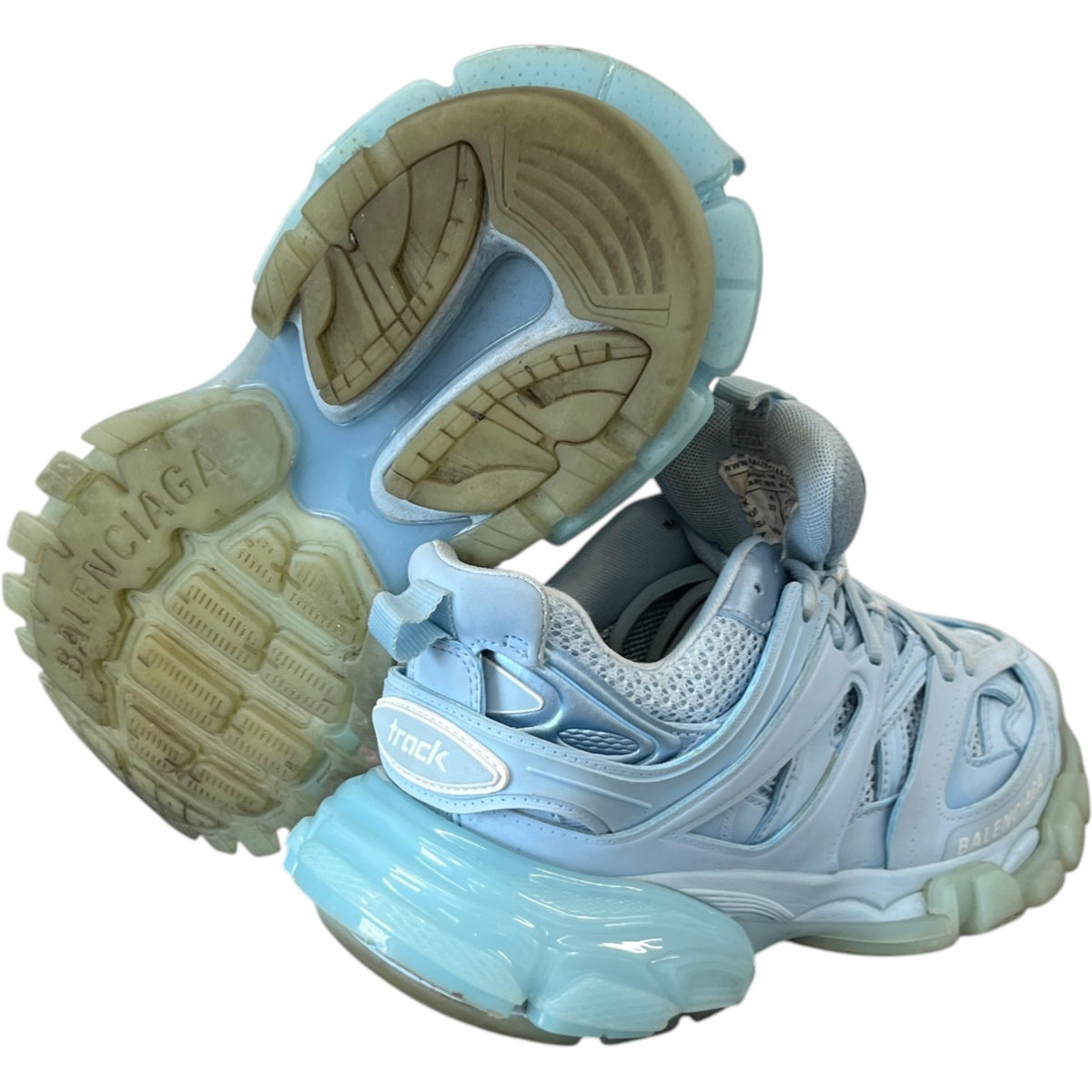 Women's Track Low Trainers Blue Size UK 4 / EU 37 - Photo 10
