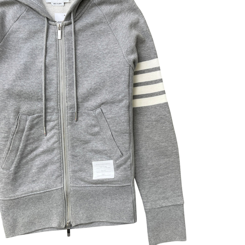 Men's Loopback Hoodie Grey Size M