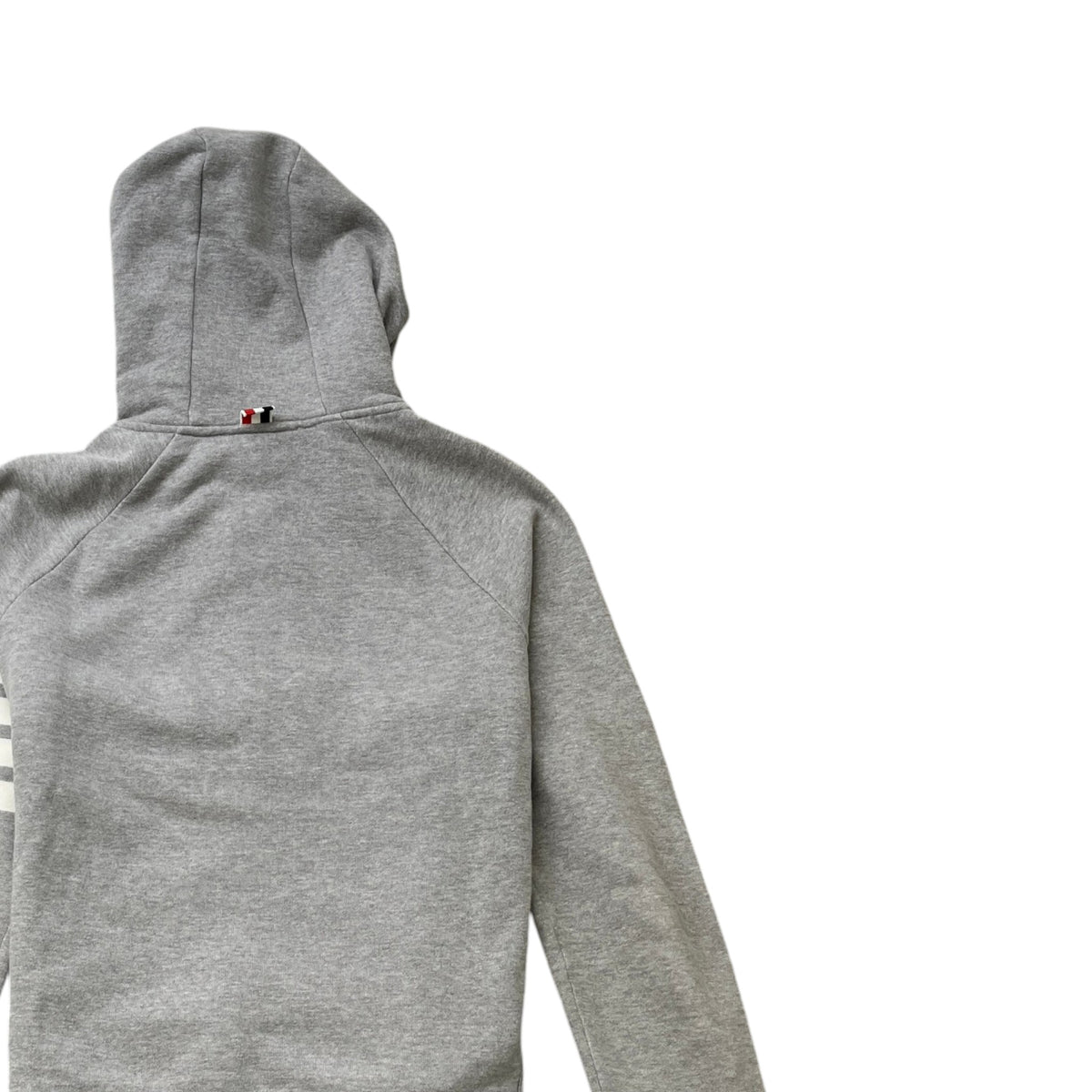 Men's Loopback Hoodie Grey Size M - Photo 4