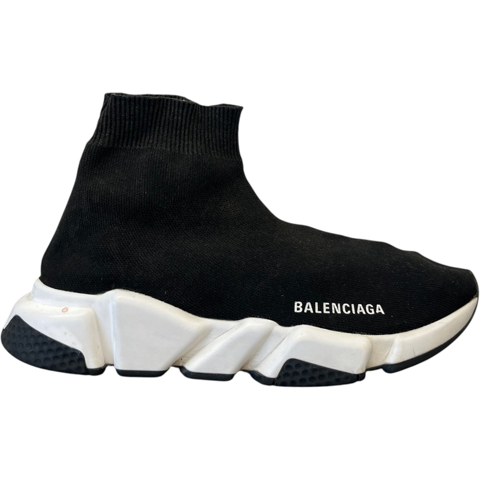 Women's Speed Sock High Trainers Black Size EU 39 / UK 6 - Photo 1