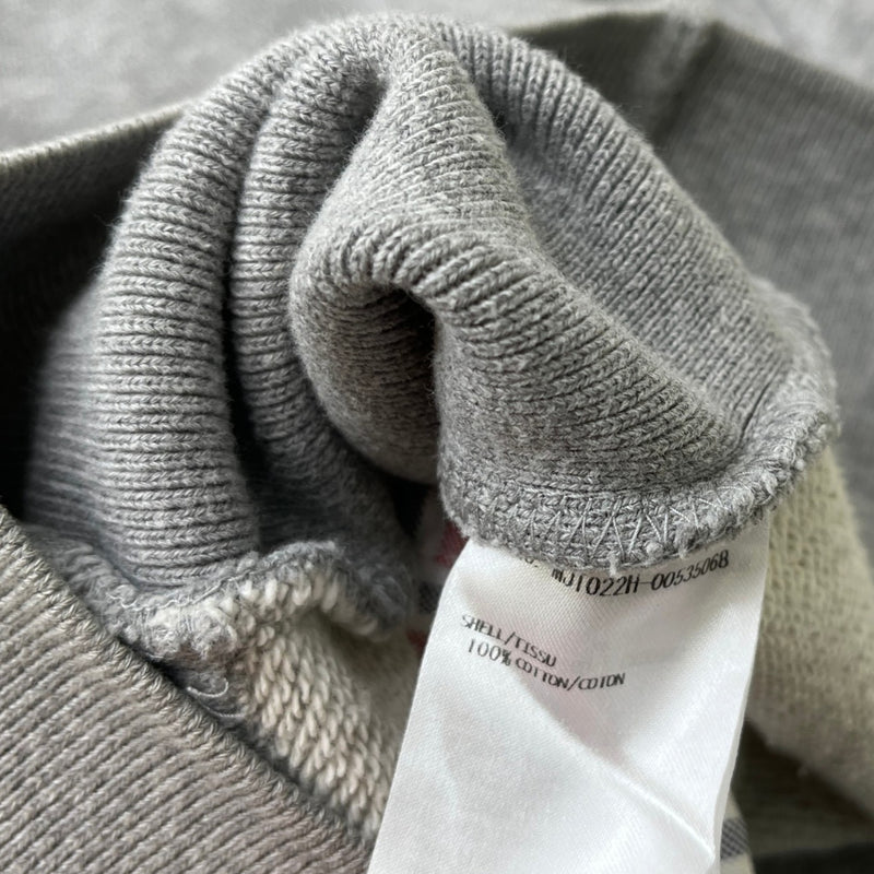 Men's Loopback Hoodie Grey Size M