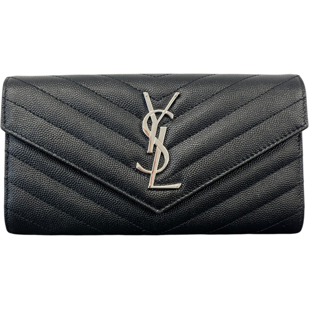 Women's Matelassé Large Purse Black - Photo 1