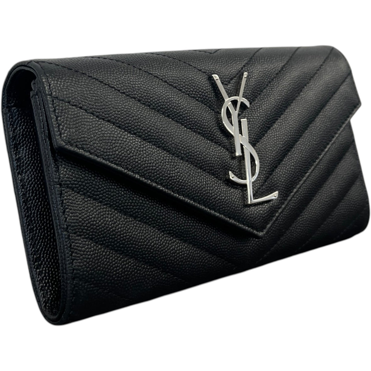 Women's Matelassé Large Purse Black - Photo 3