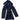 Women's Hooded V-Neck Wool Cashmere Jacket Navy Size IT 40 / UK 8