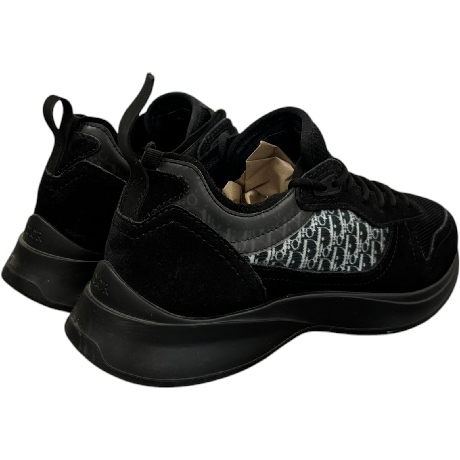 Men's B25 Low Trainers Black Size EU 40 / UK 6 - Photo 8