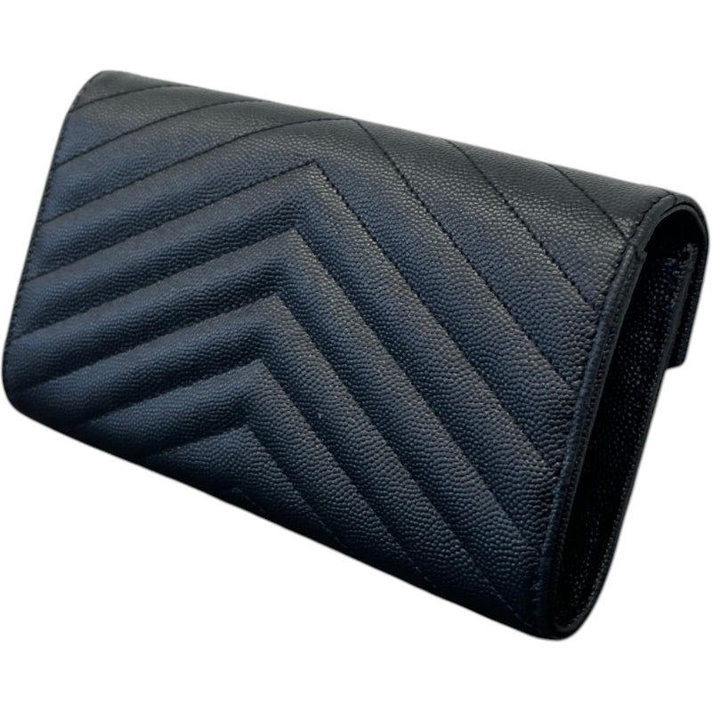 Women's Matelassé Large Purse Black