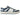 Men's Hawaii M Croc Embossed Low Trainers White Size EU 41 / UK 7