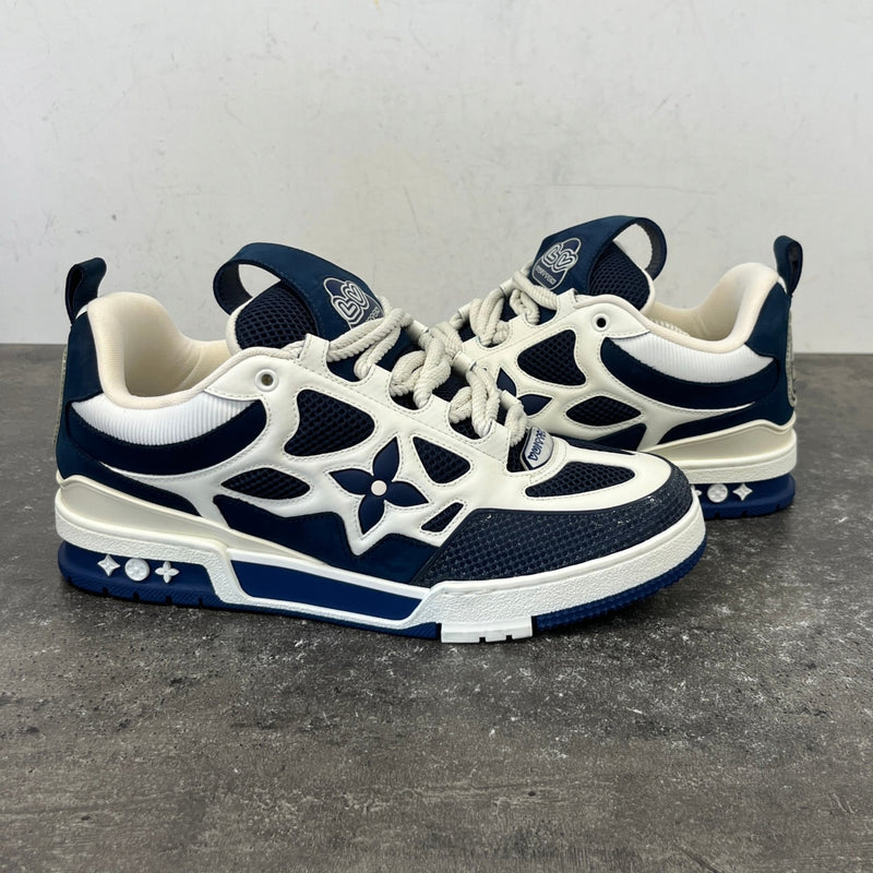 Men's LV Skate Low Trainers White Size UK 8 / EU 42