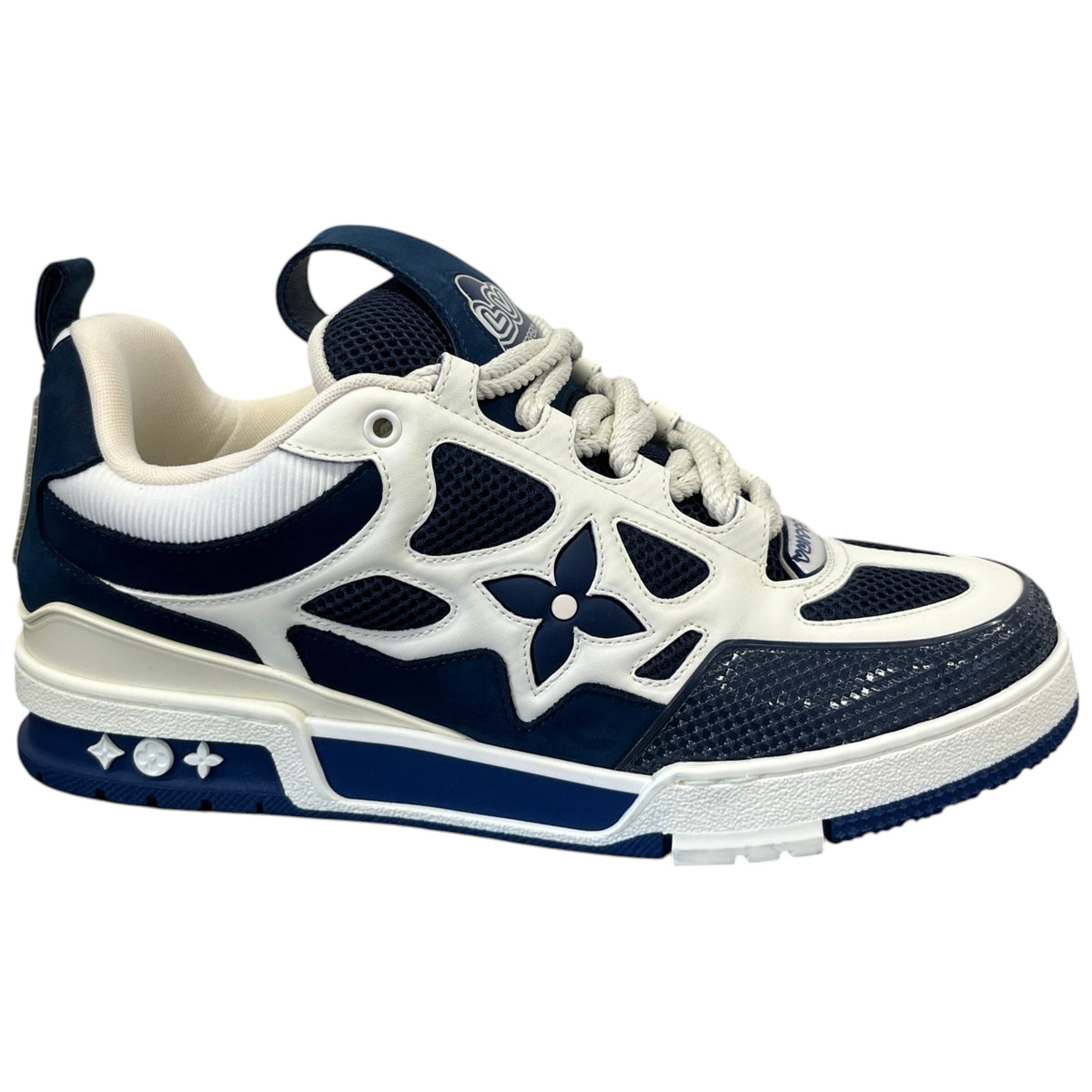 Men's LV Skate Low Trainers White Size UK 8 / EU 42 - Photo 1