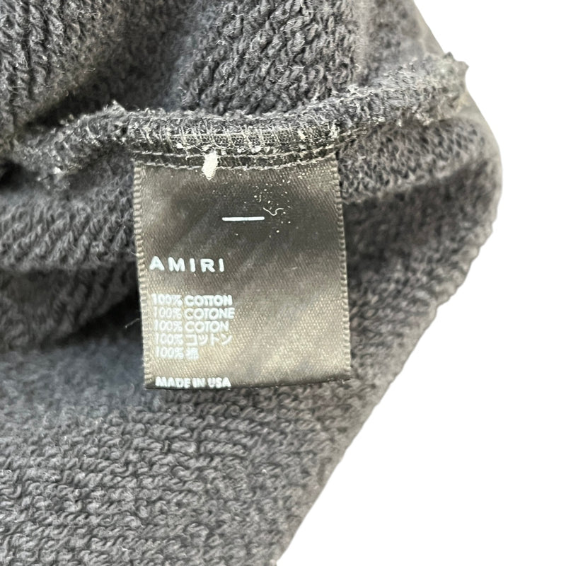 Men's Logo Print Sweatshirt Black Size S