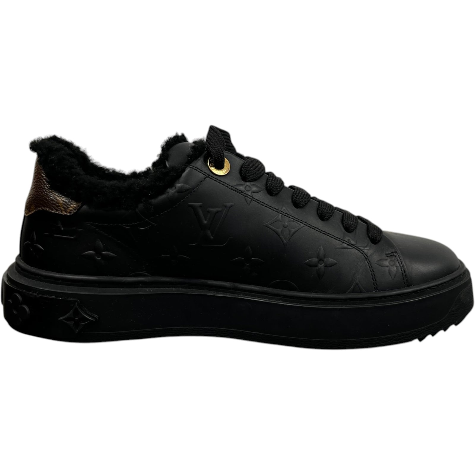 Women's Time Out Low Trainers Black Size EU 37 / UK 4 - Photo 4