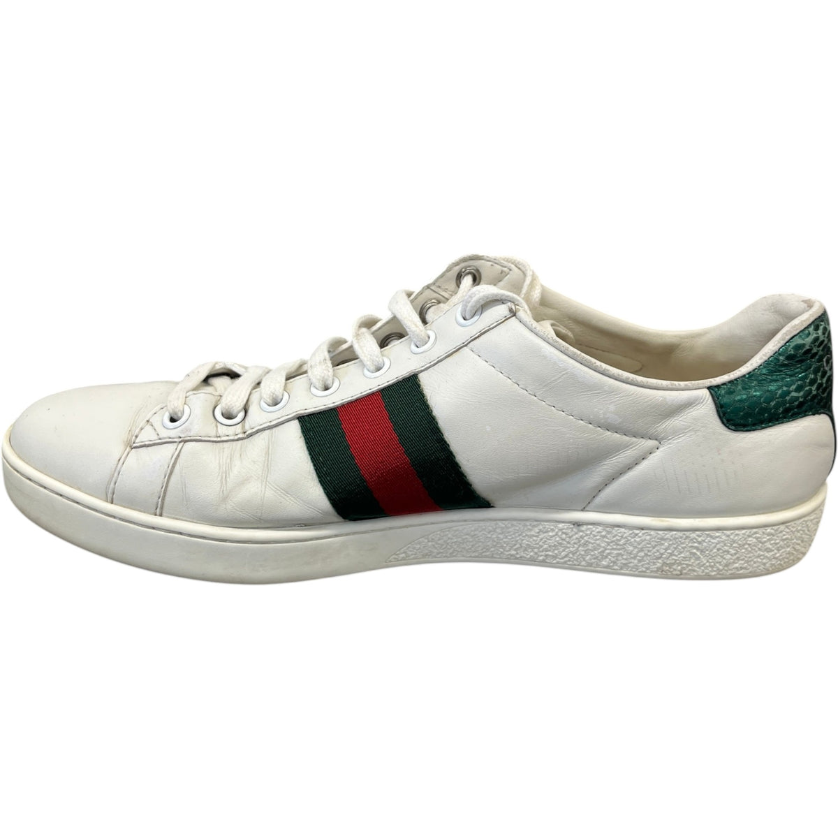 Men's Ace Embroidered Bee Low Trainers White Size UK 5 / EU 39 - Photo 3