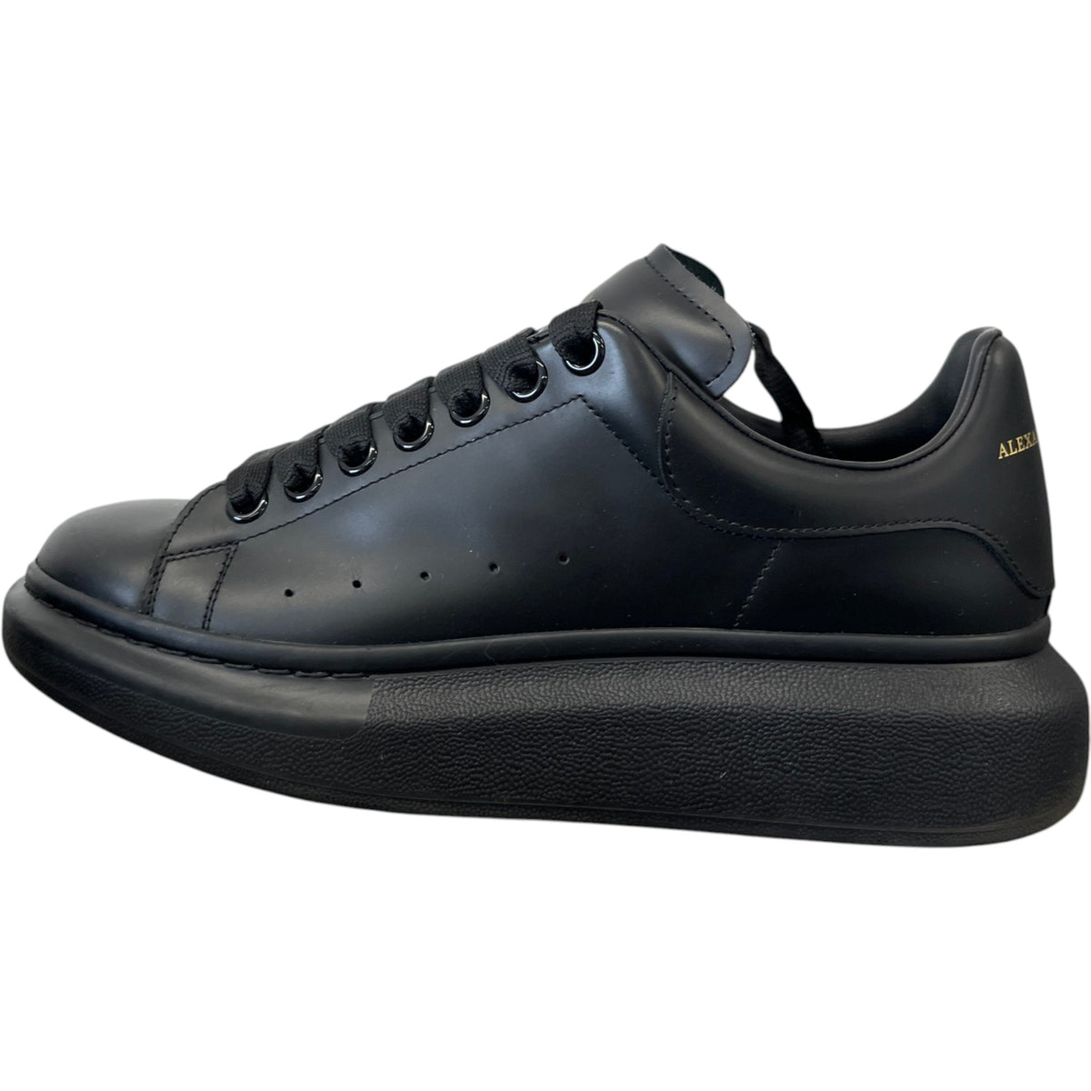 Men's Oversized Low Trainers Black Size UK 6 / EU 40 - Photo 5