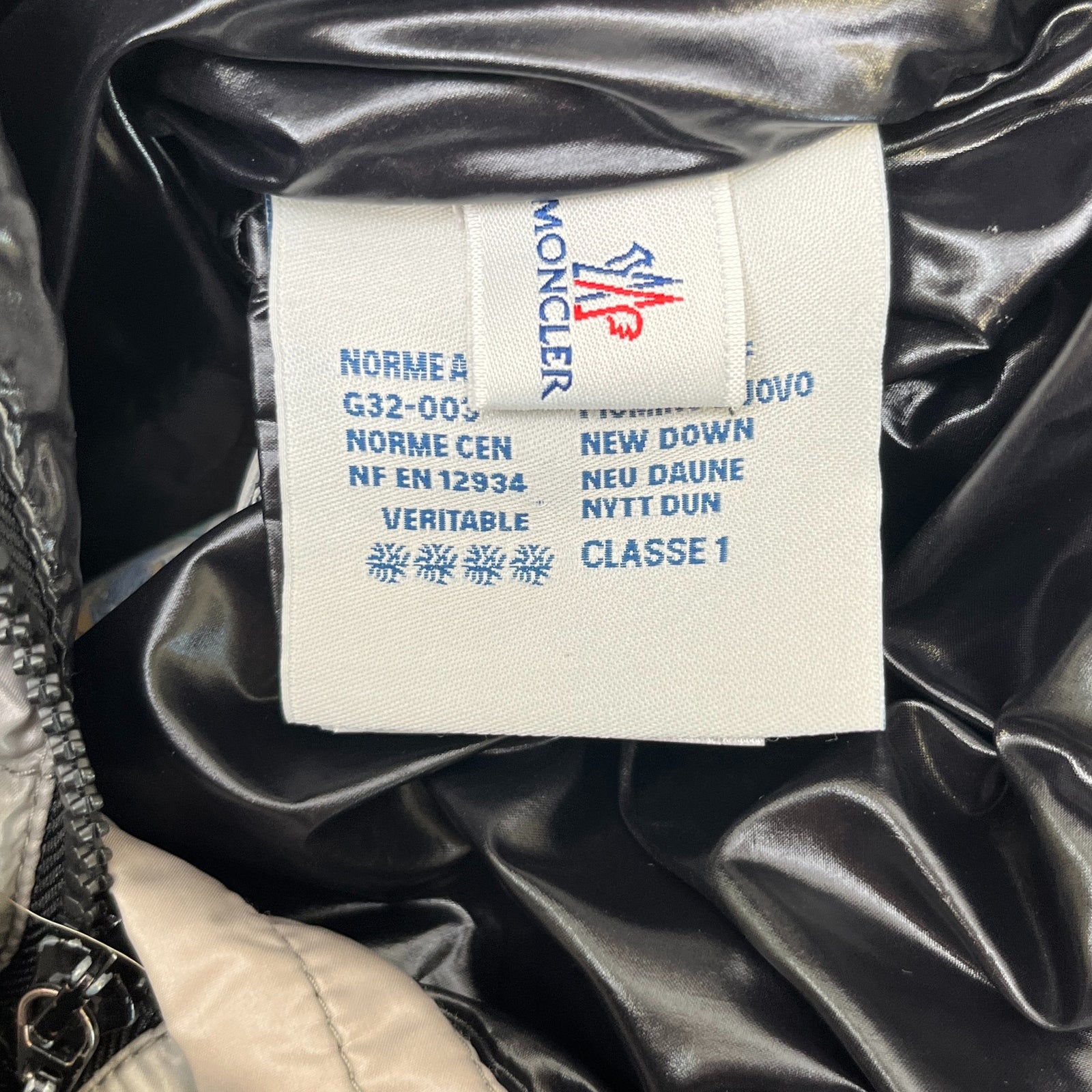 Women's Alpin Down Jacket Grey Size 0 / UK 4 - Photo 9